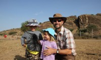 Visiting Solomon’s village in Amboseli, June 2012