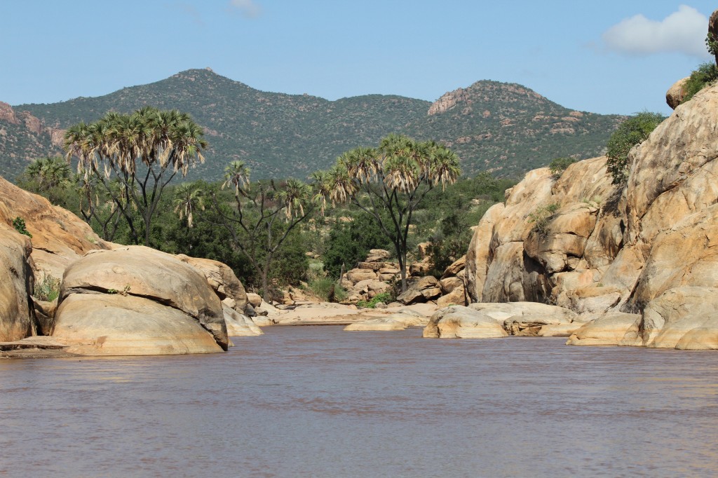 The Ewaso Ngiro River in Shaba National Reserve, Kenya